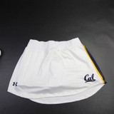 California Golden Bears Under Armour Skort Women's White Used Multiple Sizes SHOR-033953