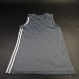 Kansas Jayhawks adidas Practice Jersey - Basketball Men's White/Gray Used XL-JRSY-009250