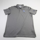 Kansas Jayhawks adidas Aeroready Polo Women's Gray Used L TOPS-156310