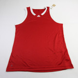 adidas Primegreen Practice Jersey - Basketball Men's Red/White New with Tags-JRSY-009247