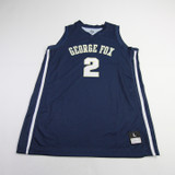 George Fox Bruins Nike Practice Jersey - Basketball Men's Navy Used-JRSY-009257