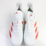 adidas adizero Football Cleat Men's White New without Box Multiple Sizes CLEA-014521