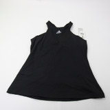 adidas Sleeveless Shirt Women's Black New with Tags L TOPS-156534