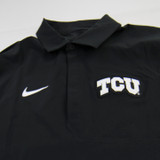 TCU Horned Frogs Nike Polo Men's Black New-TOPS-156669
