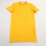 Under Armour Compression Top Men's Gold Used S-TOPS-156801