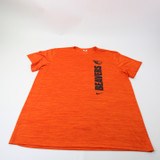 Oregon State Beavers Nike Nike Tee Short Sleeve Shirt Men's Used Orange/Heather 2XL-TOPS-156735