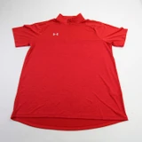 Under Armour HeatGear Pullover Men's Red Used XL TOPS-156897