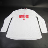 Rutgers Scarlet Knights adidas Long Sleeve Shirt Men's Multiple Sizes TOPS-156358