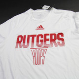Rutgers Scarlet Knights adidas Short Sleeve Shirt Men's Multiple Sizes TOPS-156363