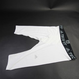 adidas Techfit Compression Pants Men's White/Black Used 2XL-PNTS-032290