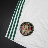 Atlanta United FC adidas Aeroready Game Shorts Men's White/Green Used L-SHOR-034152