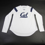 California Golden Bears Under Armour Long Sleeve Shirt Women's Used White/Navy-TOPS-156842