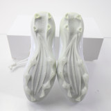 adidas adizero Football Cleat Men's White New without Box 12.5-CLEA-014606