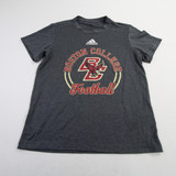 Boston College Eagles adidas Short Sleeve Shirt Women's Gray New S-TOPS-157064