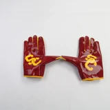 USC Trojans Nike Vapor Jet Gloves - Receiver Men's Dark Red/Gold Used 2XL-EQPT-005806