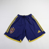 Real Salt Lake adidas Game Shorts Men's Navy Used S-SHOR-034258