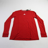 adidas Go-To tee Long Sleeve Shirt Men's Red New with Tags XS TOPS-157264
