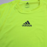 adidas Techfit Long Sleeve Shirt Men's Yellow New without Tags XL-TOPS-157314