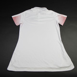 Rutgers Scarlet Knights adidas Aeroready Polo Women's White Used M TOPS-157226