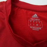 adidas Techfit Long Sleeve Shirt Men's Red Used-TOPS-157560