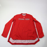 Texas Tech Red Raiders Under Armour Long Sleeve Shirt Women's Red Used M TOPS-157631