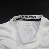 Nike Pro Dri-Fit Short Sleeve Shirt Women's White Used L TOPS-157508