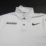 Missouri Tigers Nike Dri-Fit Polo Men's Light Gray Used S-TOPS-156333