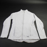 California Golden Bears Under Armour Jacket Women's White Used XS TOPS-157332