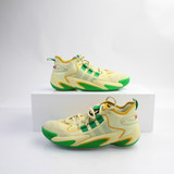 Miami Hurricanes adidas BYW Select Basketball Shoe Men's Yellow Used-SHOE-019956