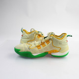 Miami Hurricanes adidas BYW Select Basketball Shoe Men's Yellow Used-SHOE-019956