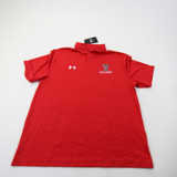 Texas Tech Red Raiders Under Armour Polo Men's Red New with Tags M TOPS-157641