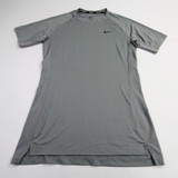 Nike Pro Dri-Fit Short Sleeve Shirt Women's Gray Used L TOPS-157495