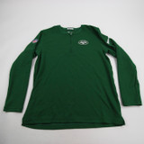New York Jets Nike NFL On Field Pullover Men's Green Used L-TOPS-157989