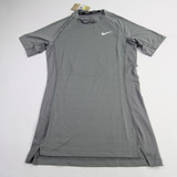Nike Pro Dri-Fit Compression Top Men's Gray New with Tags-TOPS-157398