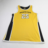 Wichita State Shockers Under Armour Practice Jersey - Basketball Men's Used Gold/Black M-JRSY-009345