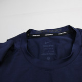 Nike Pro Dri-Fit Short Sleeve Shirt Women's Navy Used L TOPS-157474