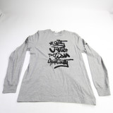 New York Jets Nike Nike Tee Long Sleeve Shirt Men's Gray Used L TOPS-157862