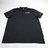 Rutgers Scarlet Knights adidas Polo Men's Black New with Tags XXL TOPS-157905