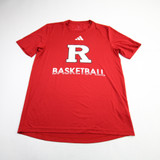 Rutgers Scarlet Knights adidas Short Sleeve Shirt Men's Red New without Tags S TOPS-157829