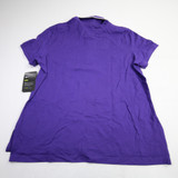 TCU Horned Frogs Nike Dri-Fit Polo Women's Purple New with Tags L TOPS-157735