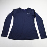 Virginia Cavaliers Nike Pro Compression Top Women's Navy Used L TOPS-158194