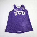 TCU Horned Frogs Nike Sleeveless Shirt Women's Purple Used-TOPS-158233