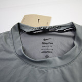 Nike Pro Dri-Fit Compression Top Men's Gray New with Tags-TOPS-158246