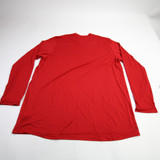 Rutgers Scarlet Knights adidas Long Sleeve Shirt Men's Red New with Tags 2XLT TOPS-157878