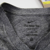 Nike Dri-Fit Long Sleeve Shirt Men's Gray New with Tags-TOPS-158247