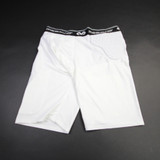 McDavid Padded Compression Shorts Men's White Used XL-SHOR-034392