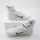 Nike Alpha Menace Football Cleat Men's White Used 16-CLEA-014661