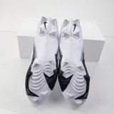 Nike Vapor Football Cleat Men's White/Navy Used-CLEA-014667