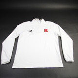 Rutgers Scarlet Knights adidas Pullover Men's New with Tags Multiple Sizes TOPS-158072