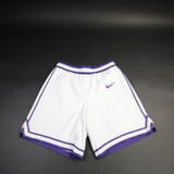 TCU Horned Frogs Nike Team Practice Shorts Men's White Used Multiple Sizes SHOR-034516